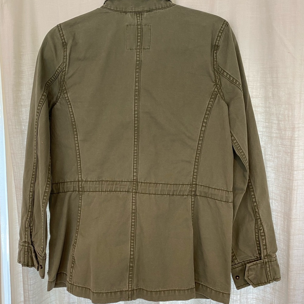 Flattering Military Style Jacket - Picture 4 of 10